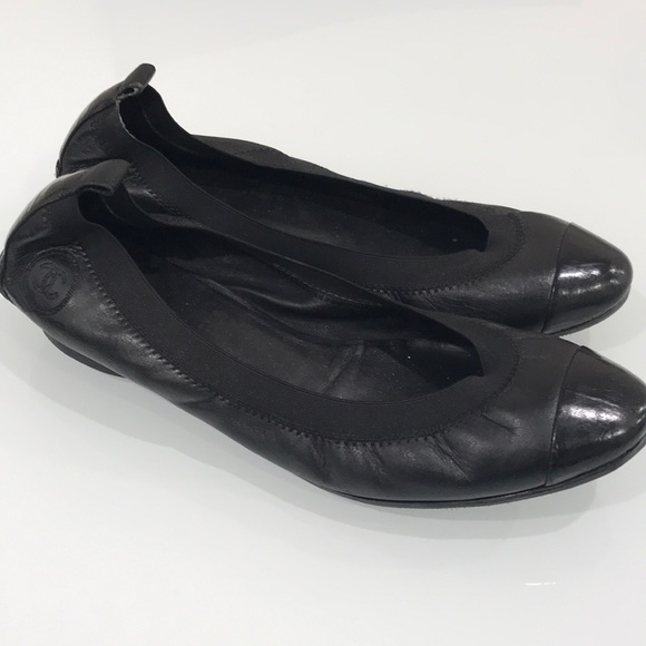 CHANEL stretch spirit interlocking cc ballet flats - Picture 2 of 8